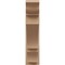 Ekena Millwork 8-in W x 28-in D x 32-in H Balboa Trad Rough Cedar Woodgrain TimberThane Outlooker, Primed Tan OUTUR080X28X32BOA04RCPR - alternate 3